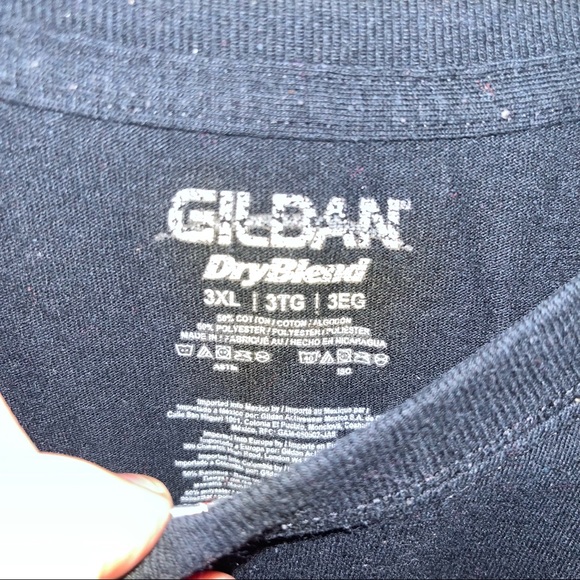 Straight Outta lancaster black T-shirt men’s size 3 XL - Picture 3 of 4